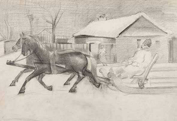 Цртежи Саве Шумановића у ужичкој Градској галерији