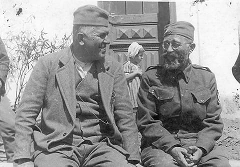 Живко Топаловић и Дража Михаиловић на Равној Гори, Википедиа