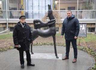 У част Милана Миша Верговића постављена скулптура „Мазепа“