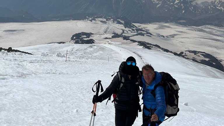 Ужички планинари на врху Елбруса