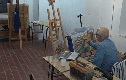 Ликовна колонија посвећена академском сликару Михаилу Миловановићу