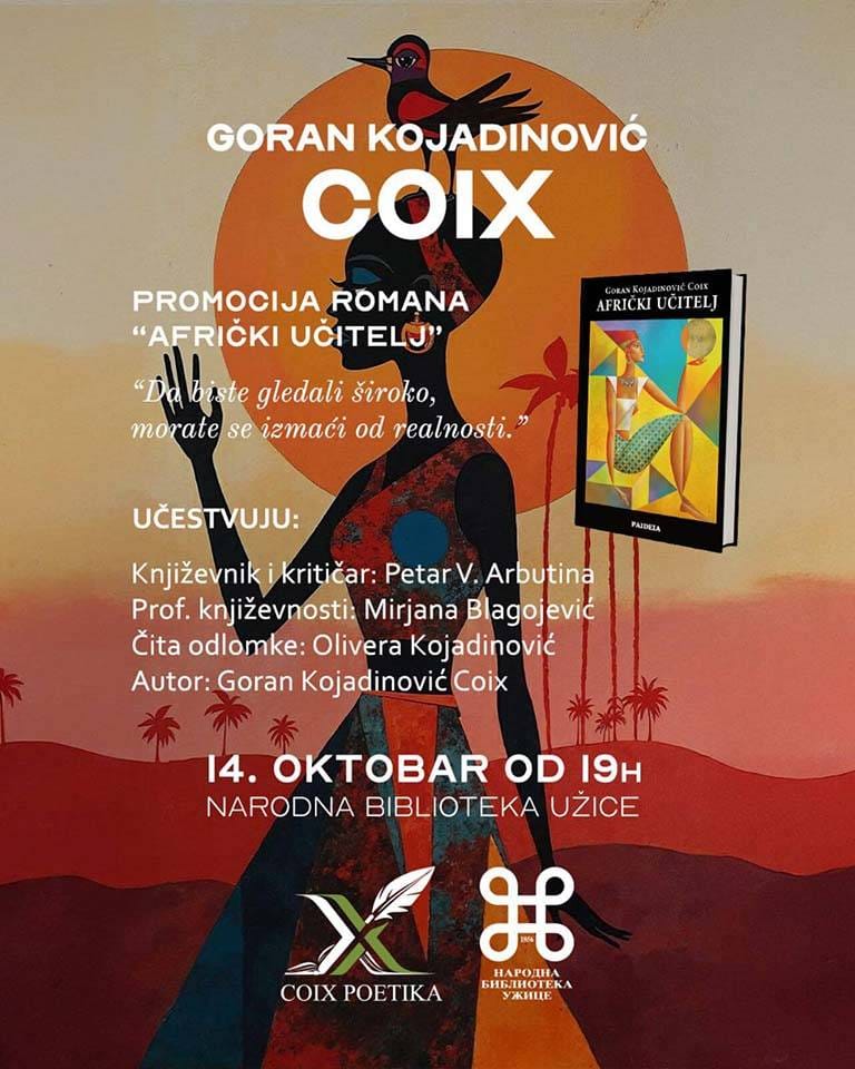 Књижевно вече Горана Којадиновића Coixa