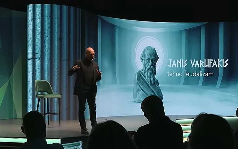 Јанис Варуфакис на Вивалди форуму у Мокрој Гори