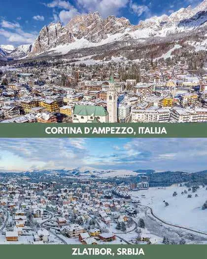 Златибор и Кортина д'Ампецо